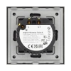 Ściemniacz Smart 1000W ZigBee - dotykowy szklany panel czarny - podtynkowy - TAWOIA Smart Home