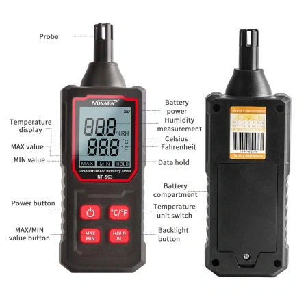 Tester temperatury i wilgotności Noyafa NF-563