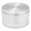 Gałka aluminiowa do potencjometru na oś 6mm - 30x17mm - srebrna - GSL30