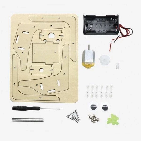 Robot ośmionogi - pająk bioniczny DIY - zabawka edukacyjna