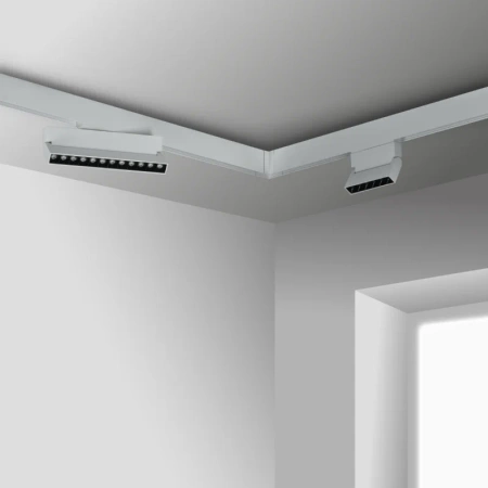 Reflektor szynowy magnetyczny liniowy regulowany 6W 480lm 4000K biały M-LINE