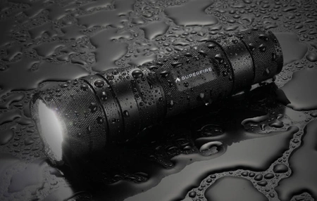 Latarka SuperFire F3-L2, ZOOM, 1000lm, 300m