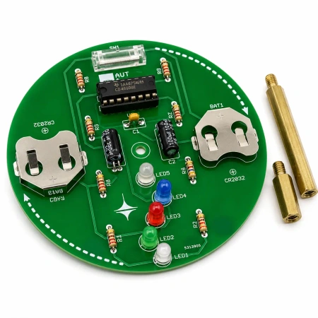 Bączek LED. Zestaw DIY do nauki lutowania AVT EDU650