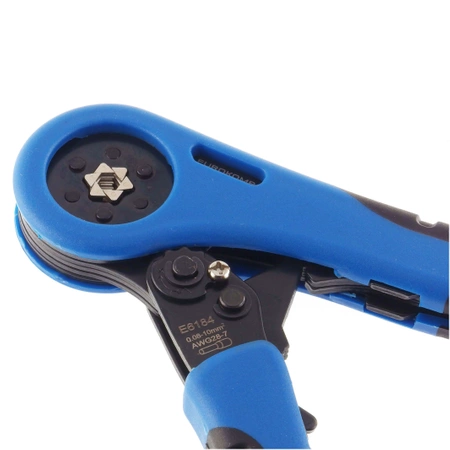 Zestaw tulejek, końcówek kablowych izolowanych 1200szt + zaciskarka, E6223