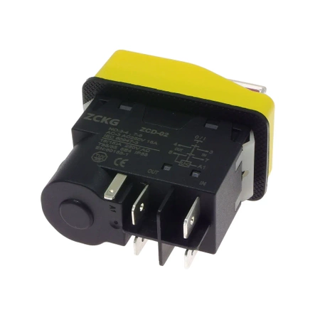 Wyłącznik elektromagnetyczny CK21 5pin 16A/250V do wiertarek stołowych