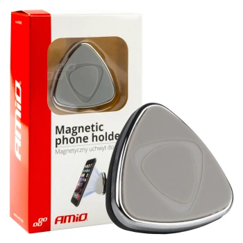 Uchwyt magnetyczny na telefon do kratki nawiewu samochodu HOLD-01 AMIO-01043
