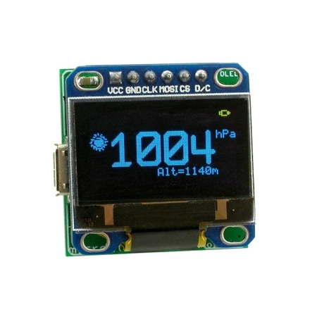 Stacja pogodowa OLED microStation - PCB i mikroprocesor do projektu AVT 5722