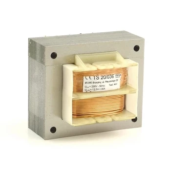 Transformator sieciowy TS 20/036, 20VA, 12V, 0,65A, 50 × 60 × 44mm, Indel