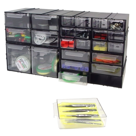 Magazynek modułowy PX - 24 szufladki - 50cm wysokości, Konger PX24