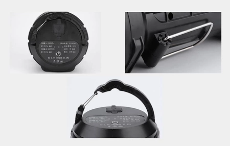 Latarka szperacz SuperFire M9-E, USB, PowerBank, 6000mAh