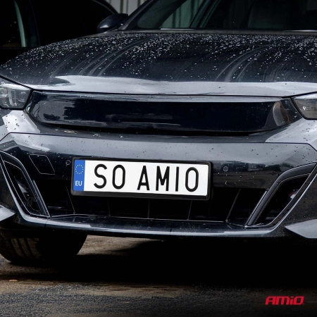 Ramka tablicy rejestracyjnej 520x110mm EU AMIO 04780