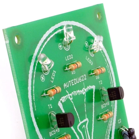 Zmierzchowa lampka LED. Zestaw DIY do nauki lutowania AVT EDU622