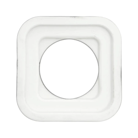 Ramka pojedyncza kwadratowa ceramiczna czarna Ceramic Loft