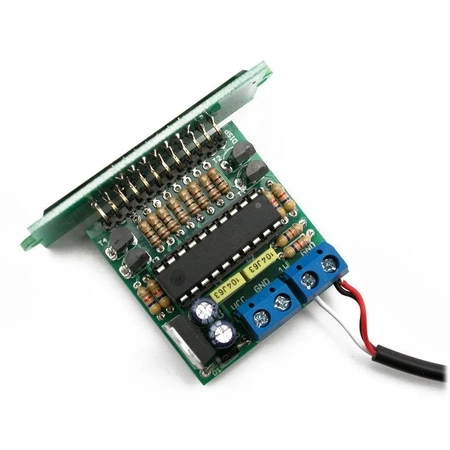 Termometr z wyświetlaczem LED, czerwony - KIT AVT 3122/R