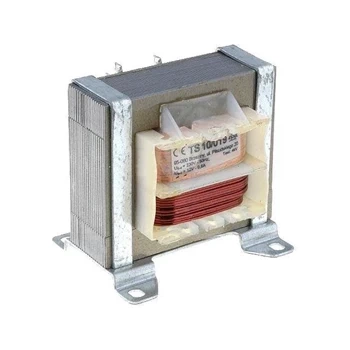 Transformator sieciowy TS 10/019, 10VA, 12V, 0,8A, rdzeń EI 54/18, 51,50 × 54 × 40,5mm, Indel