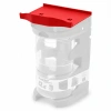 Półka do organizera Q4 QuestSystem 12 x 10,5 cm - mocowana na zatrzaski, czerwona