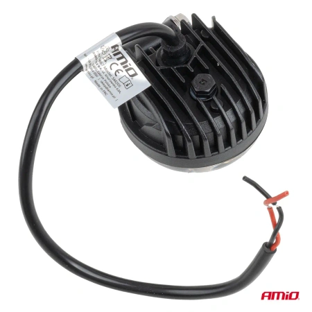 Lampa bezpieczeństwa LED U-zone do wózka widłowego – czerwona strefa „U”, 10W, 10–80V, IP6K9K AMIO-04867