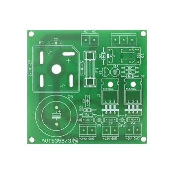 Sterownik frezarki CNC - zasilacz, PCB do projektu AVT5358/3