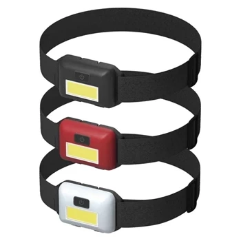 Latarka czołowa LED, 1 W, 110 lm, dioda COB, 3 × AA, zasięg 15 m, EMOS P3538