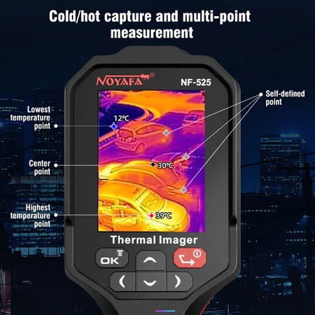 Kamera termowizyjna -10°C do 400°C, Noyafa NF-525