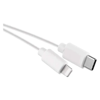 Kabel USB, Lightning - USB-C, 1 m, biały, certyfikat MFi, EMOS SM7015W