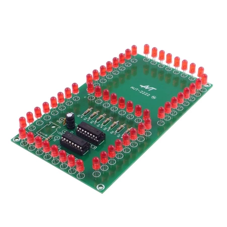 Wyświetlacz 7-segmentowy JUMBO - KIT AVT 2222