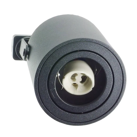 Reflektor szynowy z gniazdem GU10, model ABI 80mm czarny