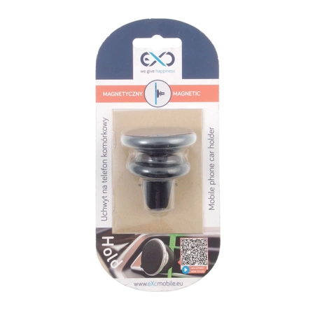 Uchwyt samochodowy magnetyczny, montowany na kratkę, eXc HOLD