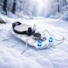 ROBO-BUG DIY - Biały wędrujący robaczek LED do zlutowania