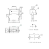 Mikroprzełącznik tact switch 1,5 mm THT 3 × 6 mm ze stykiem zwiernym