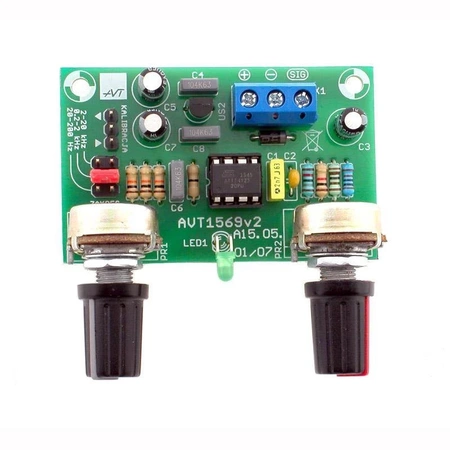 Generator akustyczny 20Hz - 20kHz - KIT AVT 1569