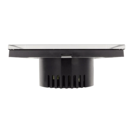 Włącznik dotykowy szklany poczwórny SCR 300W dla LED - czarny - Tawoia Glass