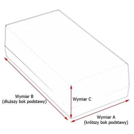Obudowa 31x56, h=27mm, ABS, Z130 czarna