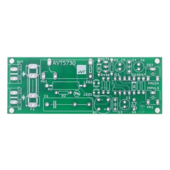 Uniwersalny układ czasowy 230V - PCB do projektu AVT 5730