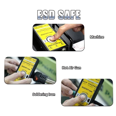 Stacja lutownicza hotair 700W 24L/min + lutownica grotowa 60W Proskit SS-989B