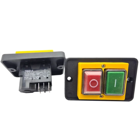 Wyłącznik elektromagnetyczny z ramką YH02-A 4 pin