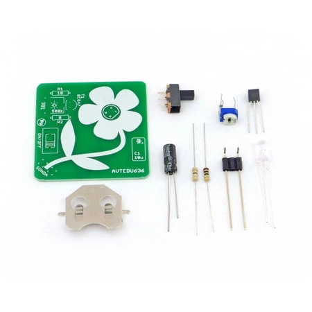 Sygnalizator suchego kwiatka. Zestaw DIY do nauki lutowania AVT EDU636