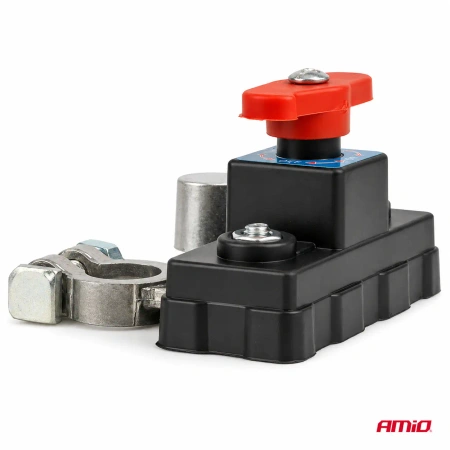 Główny wyłącznik prądu, Hebel akumulatora 12/48V max 250A chwilowo 750A AMIO 04831