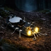 ROBO-BUG DIY - Czarny wędrujący robaczek LED do zlutowania