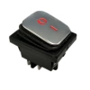 Włącznik ON-OFF KCD4-MB 16A 250V podwójny IP65 czerwony