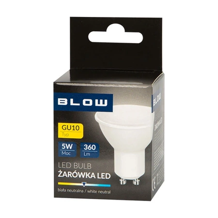 Żarówka LED GU10 5W 360lm 4000K 230V