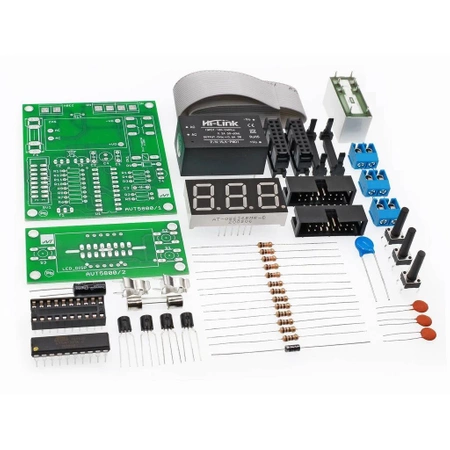 Timer od 1 minuty do 999 godzin - zasilanie 230VAC - KIT AVT 5800