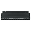 Reflektor szynowy magnetyczny liniowy regulowany 12W czarny M-LINE