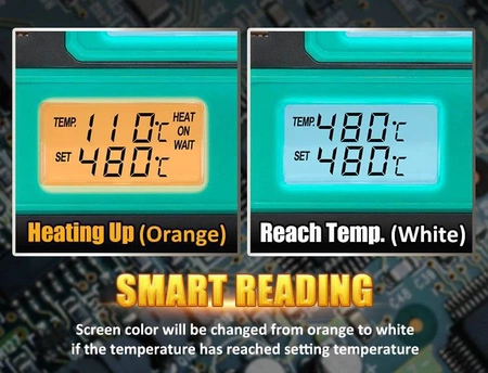 Stacja lutownicza z odsysaczem i dodatkową lutownicą Proskit SS-988B