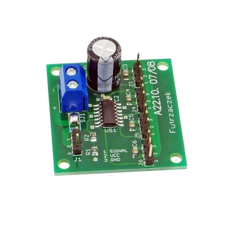 Rozgałęźnik dla serwomechanizmów - PCB do projektu AVT 5752