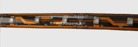 Taśma LED 8mm w silikonie, zielony 30 LED, 0.5m