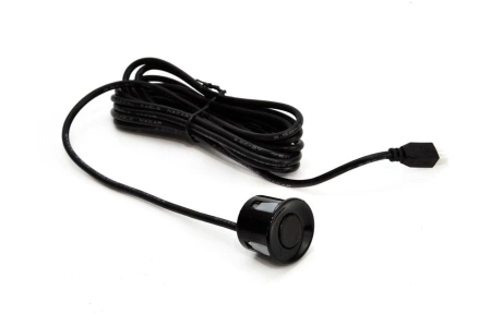 System czujników parkowania AMIO, wyświetlacz LED, czarne czujniki 22mm (30489) AMIO-01565