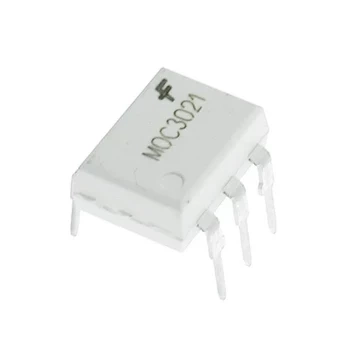 MOC3021 - optotriak 400 V, prąd wyzwalania 15 mA, bez wykrywania przejścia przez zero, DIP-6