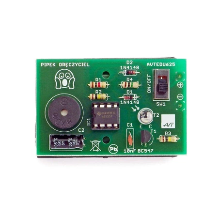 Pipek dręczyciel - reaktywacja. Zestaw DIY do nauki lutowania AVT EDU625