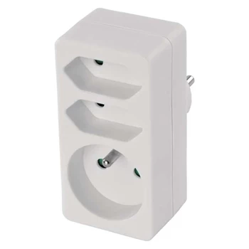 Rozgałęźnik sieciowy 230 V, 3 gniazda, 10 A, EMOS P0025